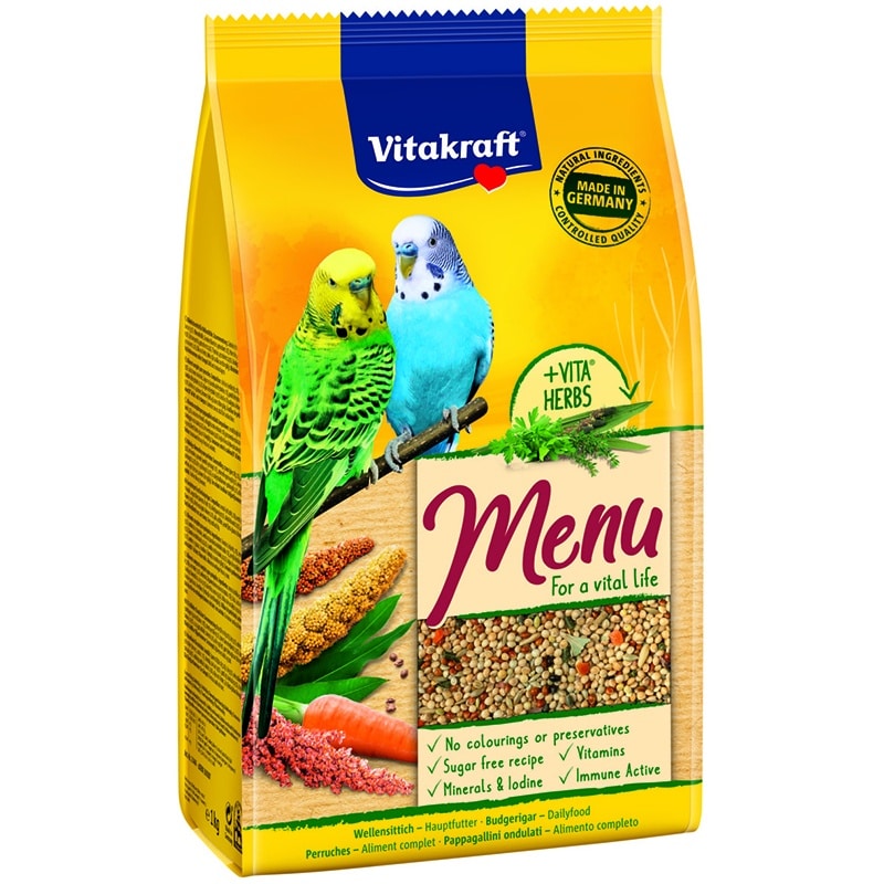 Корм для попугаев и птиц Vitakraft Menu, 1 кг
