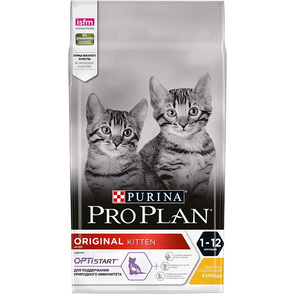 Корм Pro Plan для котят, 1.5 кг