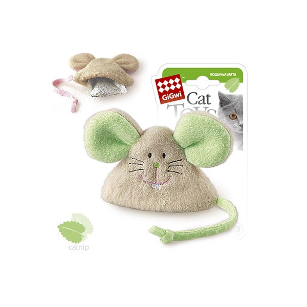 Мышка с кошачьей мятой для кошек